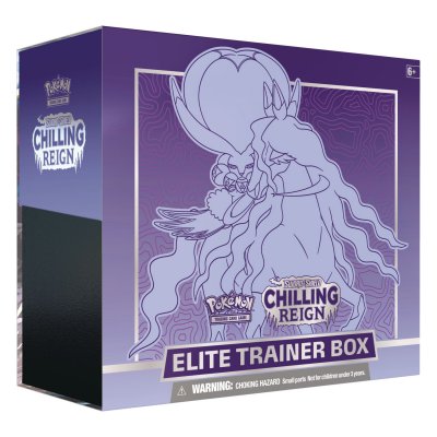 Pokémon Elite Trainer Box keräilykortit Sword & Shield Chilling Reign Shadow Rider Calyrex