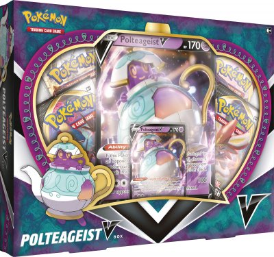 Pokémon Polteageist V Box keräilykortit