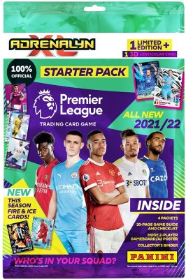 Jalkapallokortti 2021/22 Premier League albumin keräilijäkortti Rajoitettu painos kortti 3D -kortti Mega -aloituspaketti