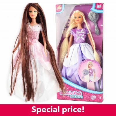 Prinsessa pitkillä hiuksilla - Nukke