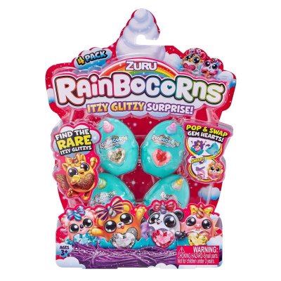 Rainbocorns Itzy Glitzy Surprise, 4-pack
