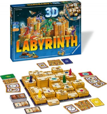 Ravensburger 3D Labyrinth, perhepelejä