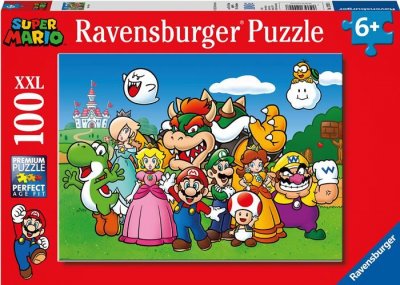 Ravensburger Super Mario Fun XXL iso palapeli 100 kpl