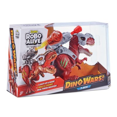 Robo Alive T-Rex dinosaurus, Dino Wars ääni ja valo