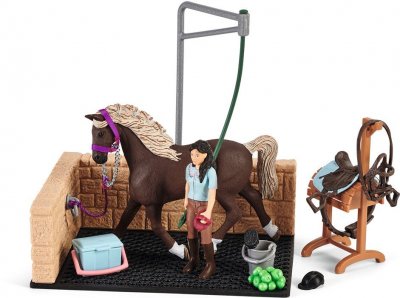 Schleich Horse Club Pesupaikka Emily & Luna