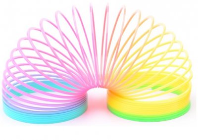 Classic Slinky sateenkaaren väreissä!