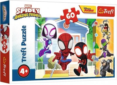Spiderman Amazing Friends -pulma 60 osaa