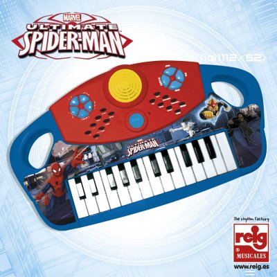 Spiderman, pianokoskettimistoon