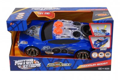 Urheiluauto valot ja ääni, 24 cm