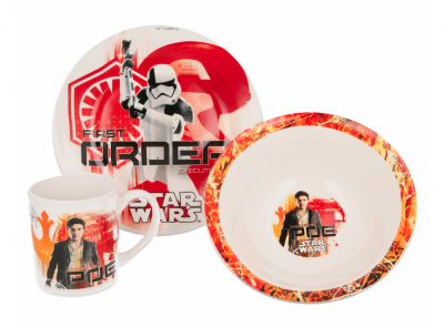 Star Wars 3-osainen ruokailuryhmä