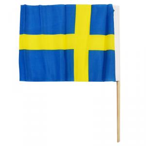 Tygflagga Ruotsissa Scenes (A4)