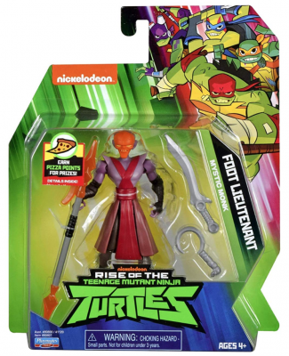 Kilpikonnia Kuvio Rise on TMNT Jalka luutnantti