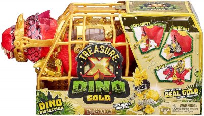 Treasure X dinosaurus kulta figuurilla