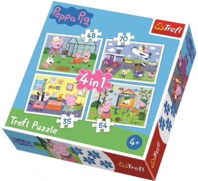 Pipsa Possu palapeli 4 in 1