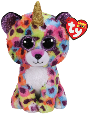 TY kantaa Giselle leopardi Horn noin 17 cm