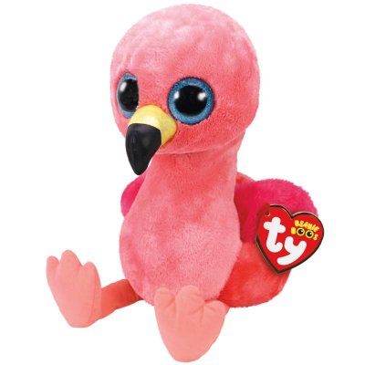 TY Pehmolelut Gilda flamingo Beanie Boos 40 cm