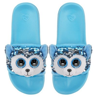 Ty tossut paljetteja ja pehmolelu Slush Eskimo koira