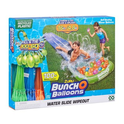 Bunch O Balloons vesiliukumäki ja vesi ilmapalloja