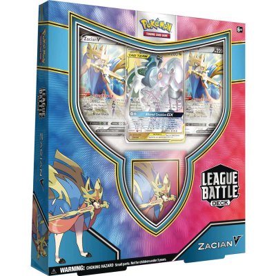 Pokémon Zacian League Battle Deck kortteja